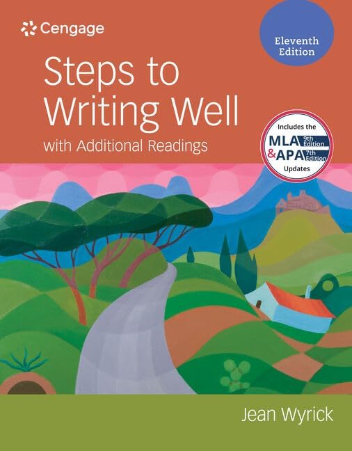 Amazon.com: Steps to Writing Well (Wyrick's Steps to Writing Well